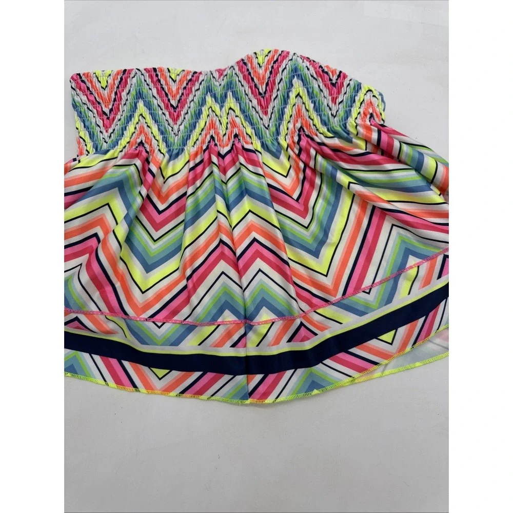 Lucky In Love Skort Girls M 10-12 Retro‎ Smocked Skirt Skort New With Tags